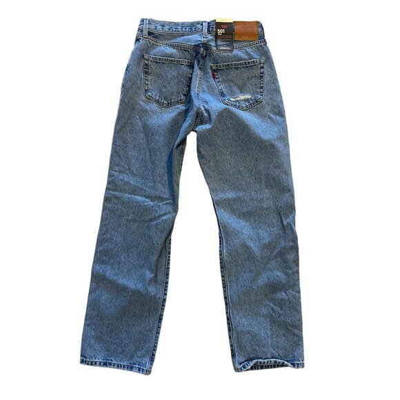 LEVIS 90s Distressed Baggy Denim Jeans 27x30 NEW - Picture 6 of 7